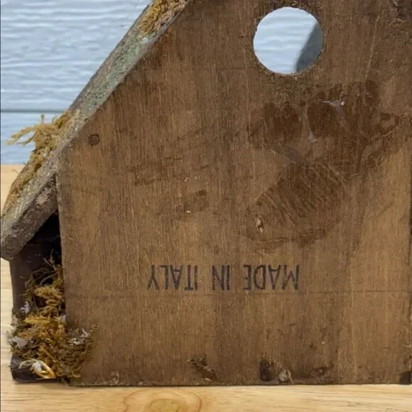 Rustic Nativity Scene with Figurines made in Italy - Picture 4 of 4